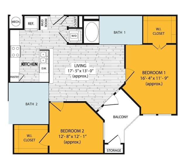 Unit 570 floor plan