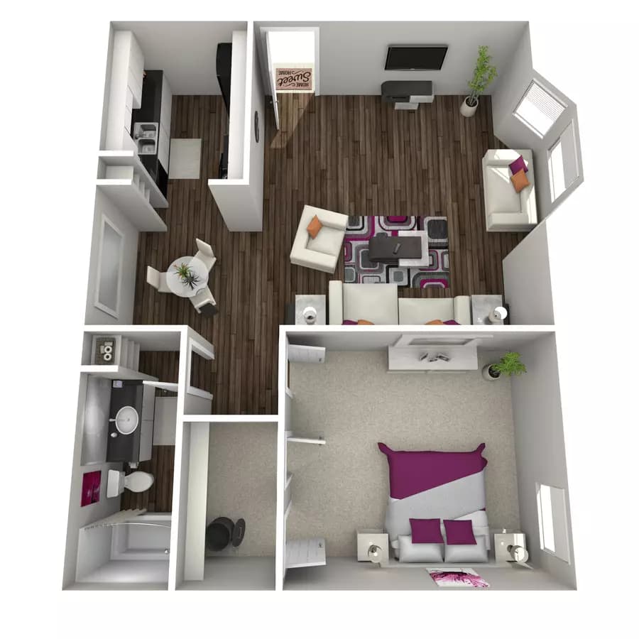 Unit 3308 floor plan