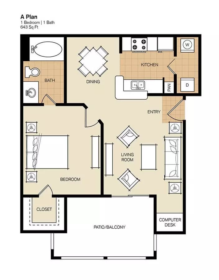 B 1116 floor plan