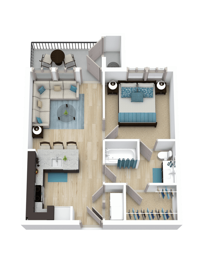 A1 2105 floor plan