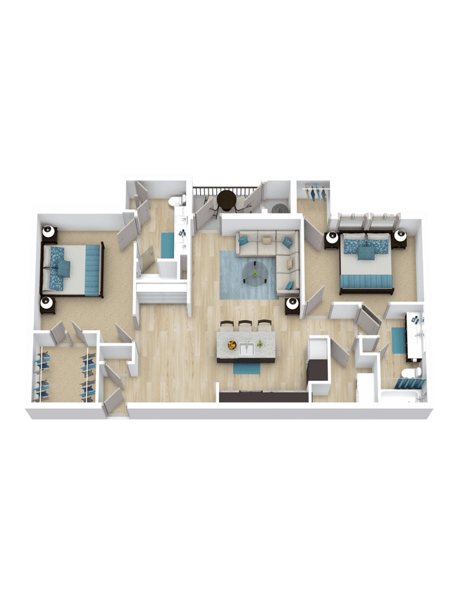 Unit 2308 floor plan