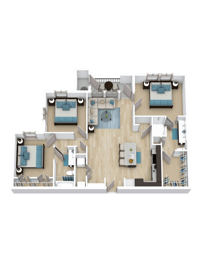 B3 4207 floor plan