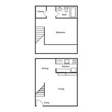 E 1304 floor plan