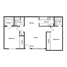 H 2203 floor plan