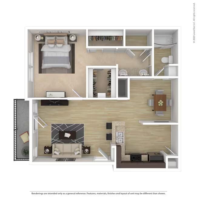 Unit 1211 floor plan