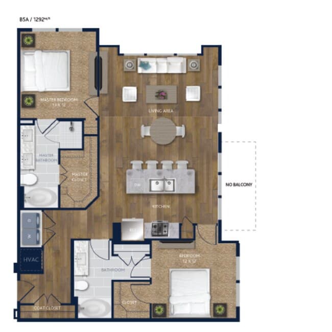 B5A 207 floor plan