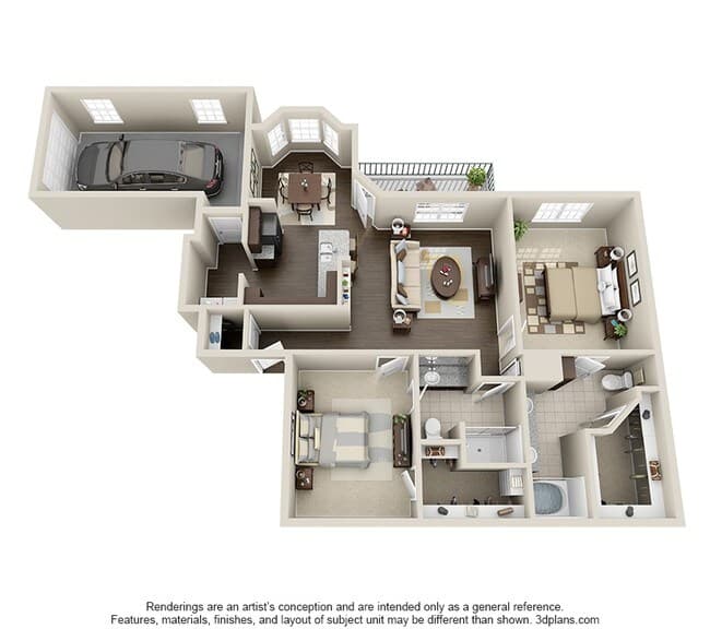 E 717 floor plan