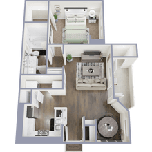 1x1 1222 floor plan