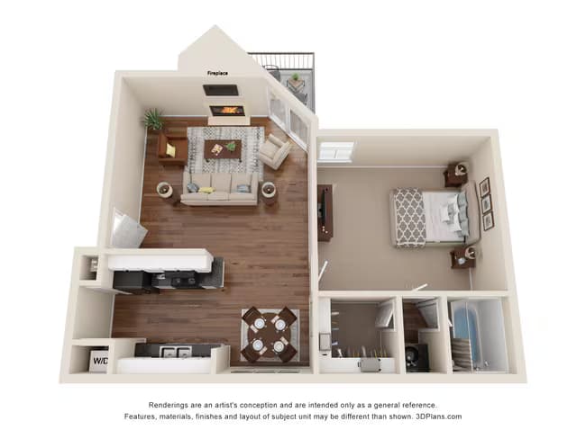 Unit 713 floor plan