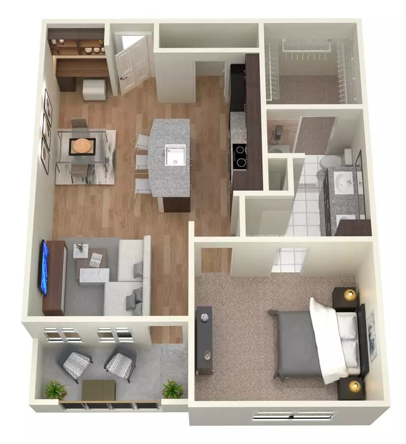 Unit 105 105 floor plan