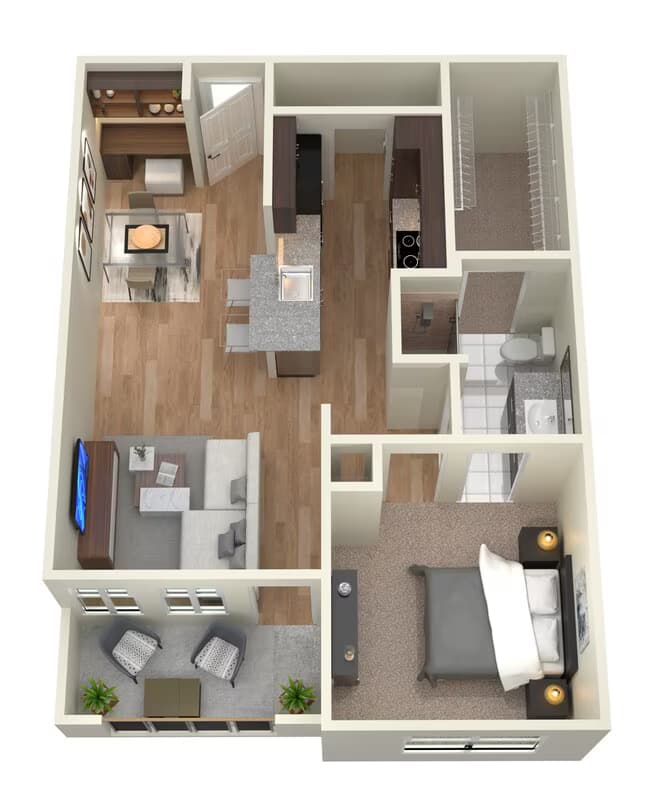 A1 319 floor plan