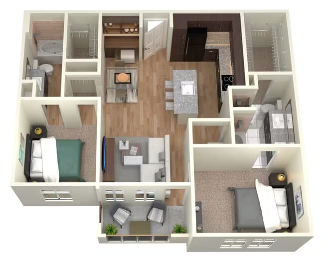 B2 325 floor plan