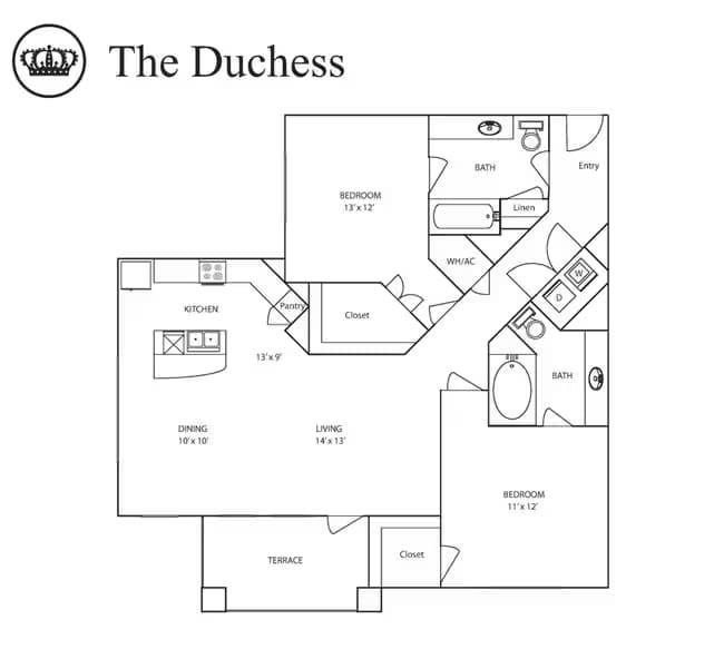 B2E 3-317 floor plan