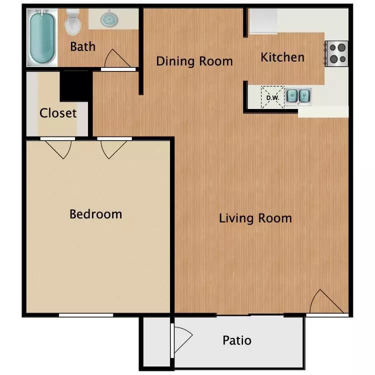 Unit 1407 1407 floor plan