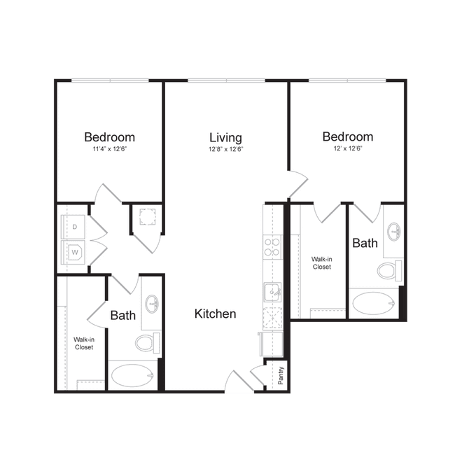 Unit 7314 floor plan