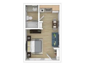 THE IVY Building B2-124 floor plan