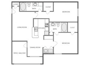 C4 - Luxe 25-2516 floor plan