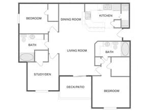 D3 - Luxe 27-2731 floor plan