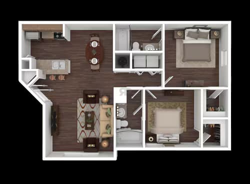 Unit 0138 floor plan