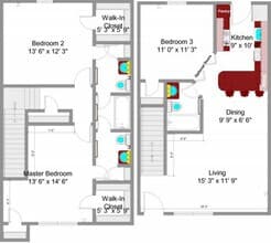 3x2 0142 floor plan