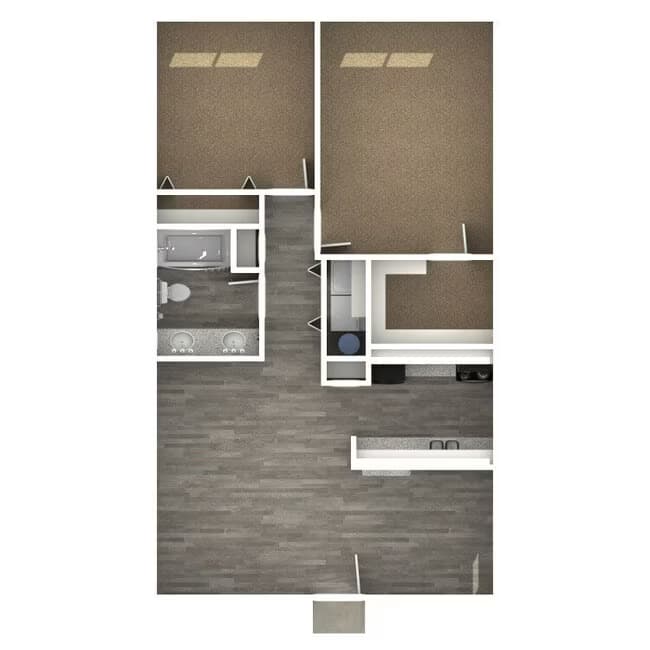 Unit 0508 floor plan