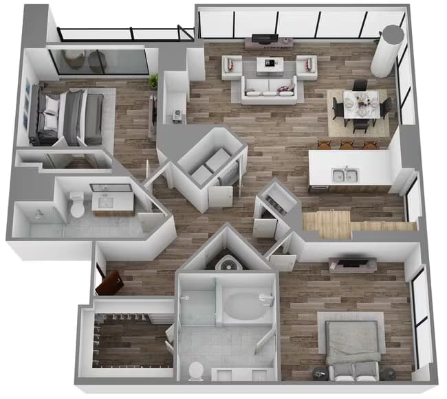 Unit 1016 floor plan