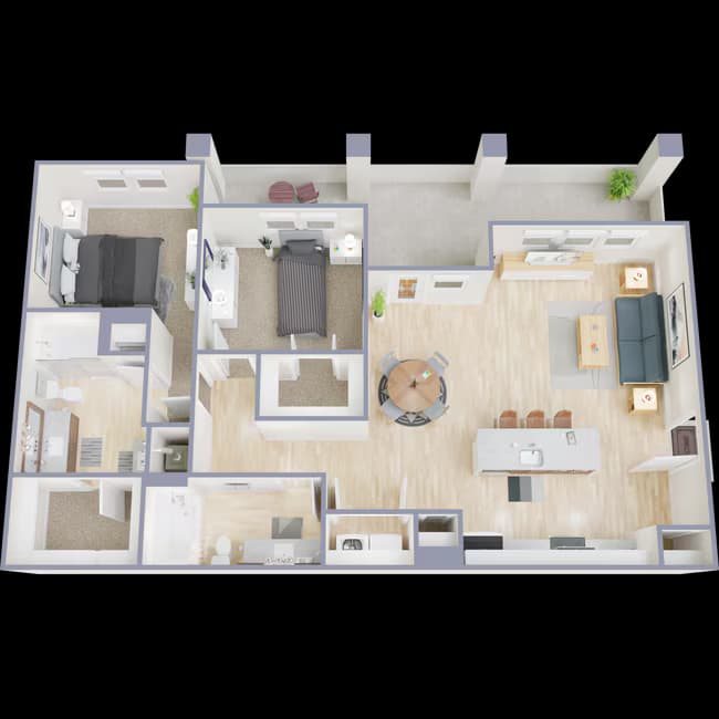 B4 7308 floor plan