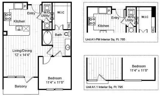 A1 1102 floor plan