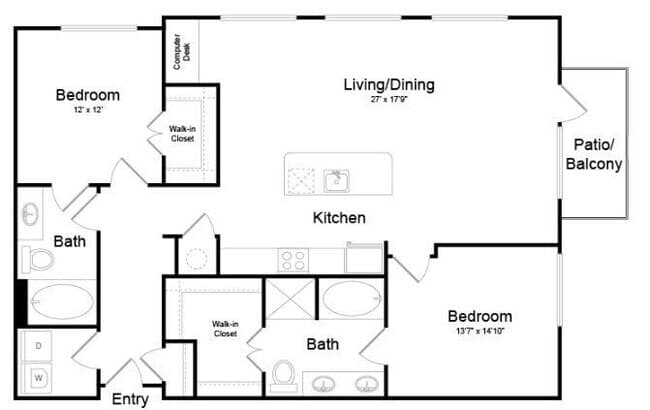 B5 1114 floor plan