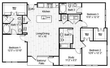 C1 2113 floor plan