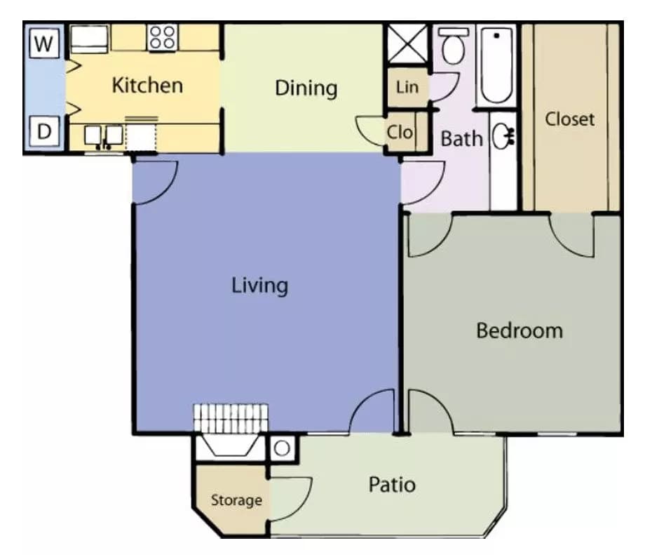 A1 0309 floor plan