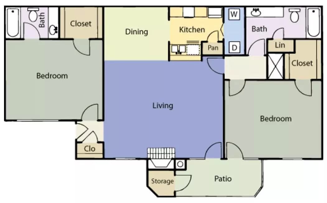 B2 0709 floor plan
