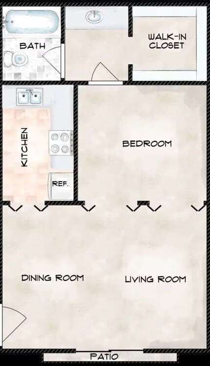 Unit 19 floor plan