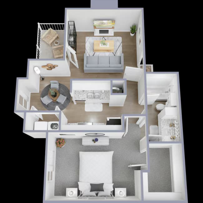 Unit B803 floor plan