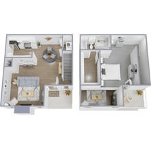 1x1 TH A708 floor plan