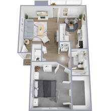 1x1 A612-R floor plan