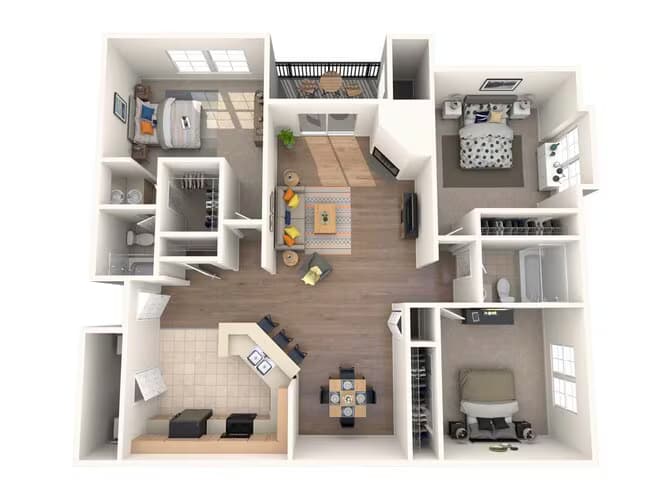 C1 0612 floor plan