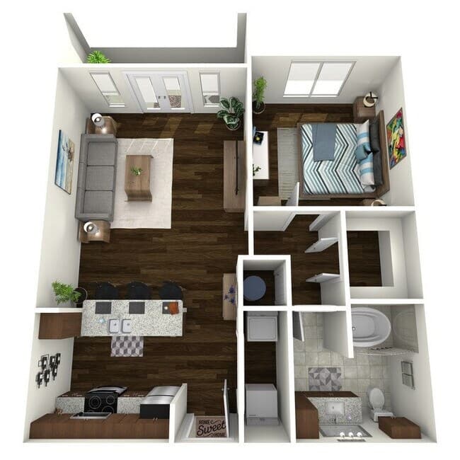 Unit 4203 floor plan