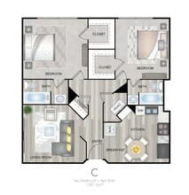 C 408N floor plan