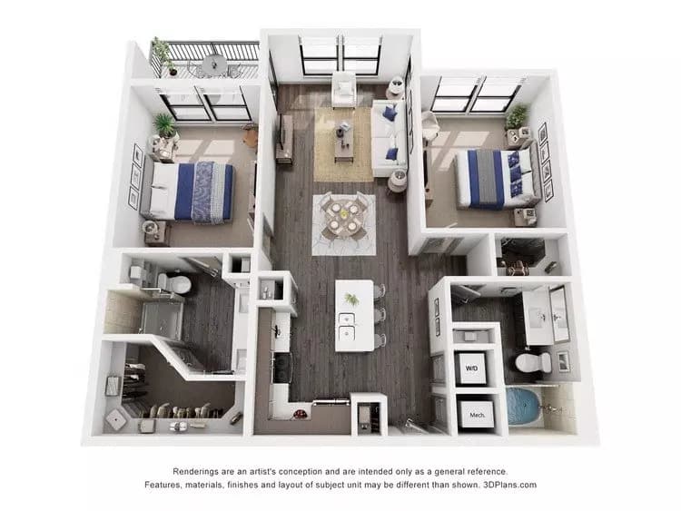 Unit 252 252 floor plan