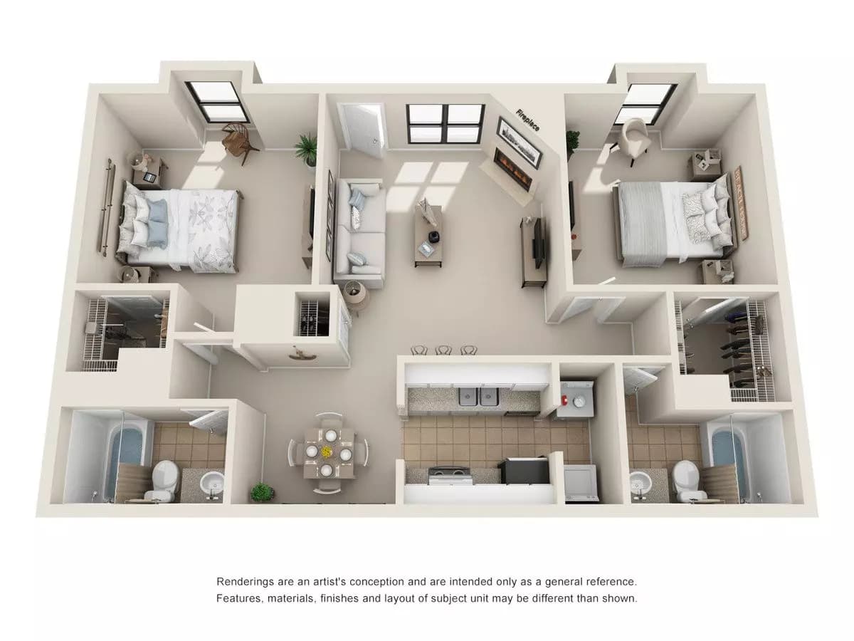 Unit 1104 1104 floor plan