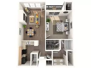 A1 2314 floor plan