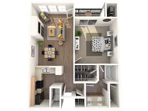 Unit 2705 2309 floor plan