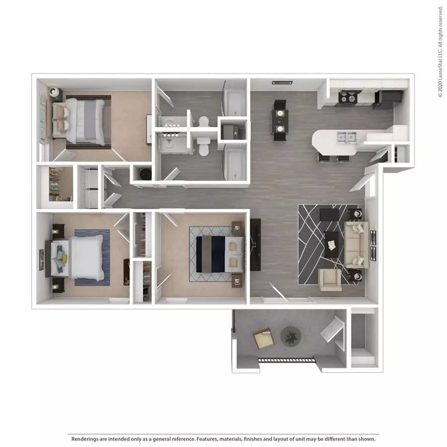 Unit 203 203 floor plan
