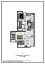 B3 W416 floor plan