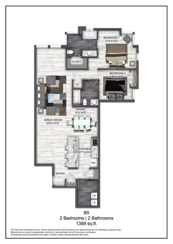 B5 E421 floor plan