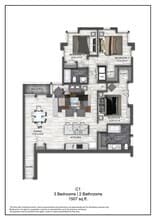 C1 W434 floor plan