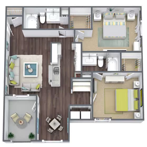 B1 0321 floor plan