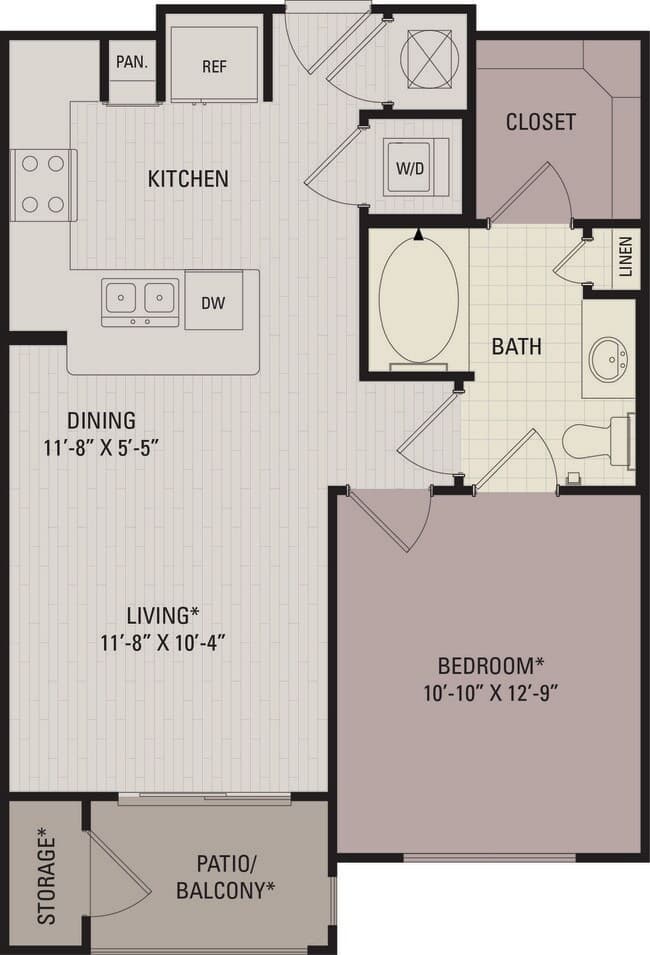Unit 143 floor plan