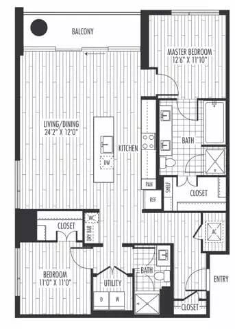 B1 LCDO-2704 floor plan